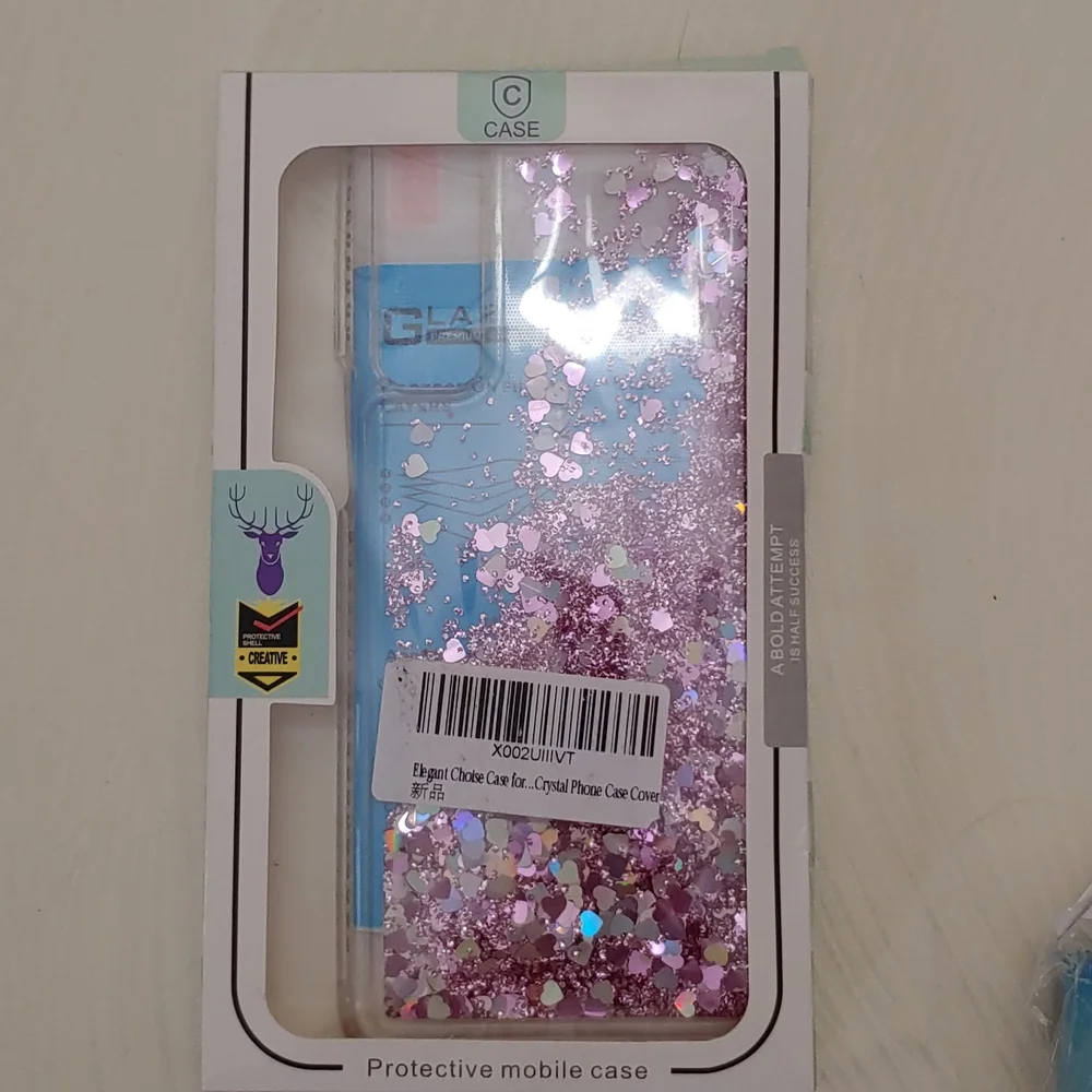 Assorted Electronics Case and Glass screen protector Bundle.